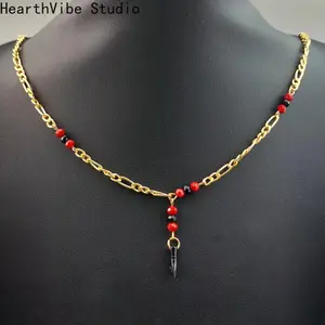 Women's Evil Eye Fashion Necklace - 21" Good Luck Protection Charm, Gift-Ready Accessory
