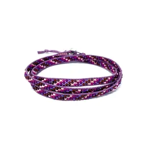 Seed Bead Triple Wraps