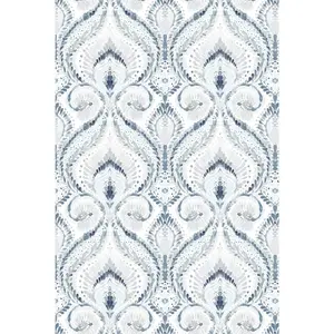 Twirls and Swirls Peel & Stick Vinyl Wallpaper Panel - 8 Pack