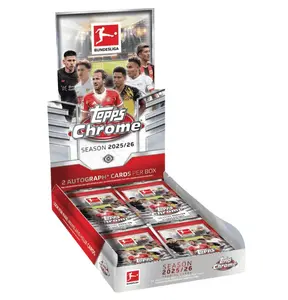 2025/26 Topps Chrome Bundesliga Soccer Hobby Box