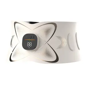 Massage Belt Cordless for Muscle Pain Relief in Shoulders & Waist Ideal USB Powered Rechargeable Battery Ideal for Home Use Great Gift for Women & Me