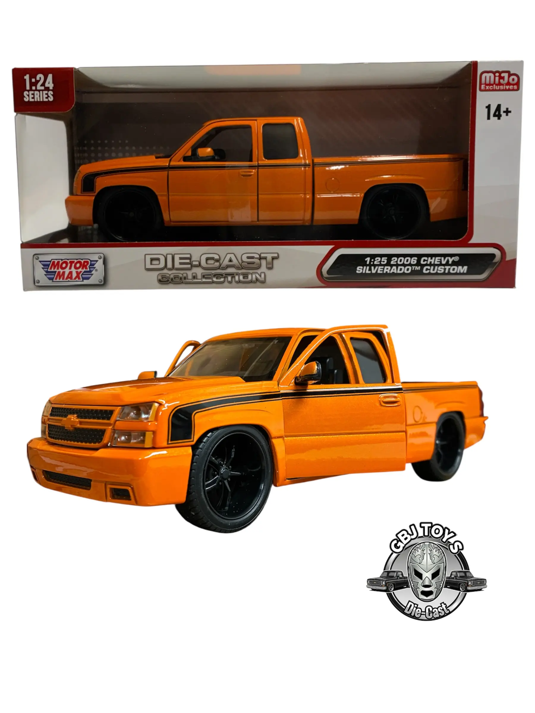 2006 CHEVY SILVERADO CUSTOM BY MOTORMAX Diecast Collectible Diecast Metal Model