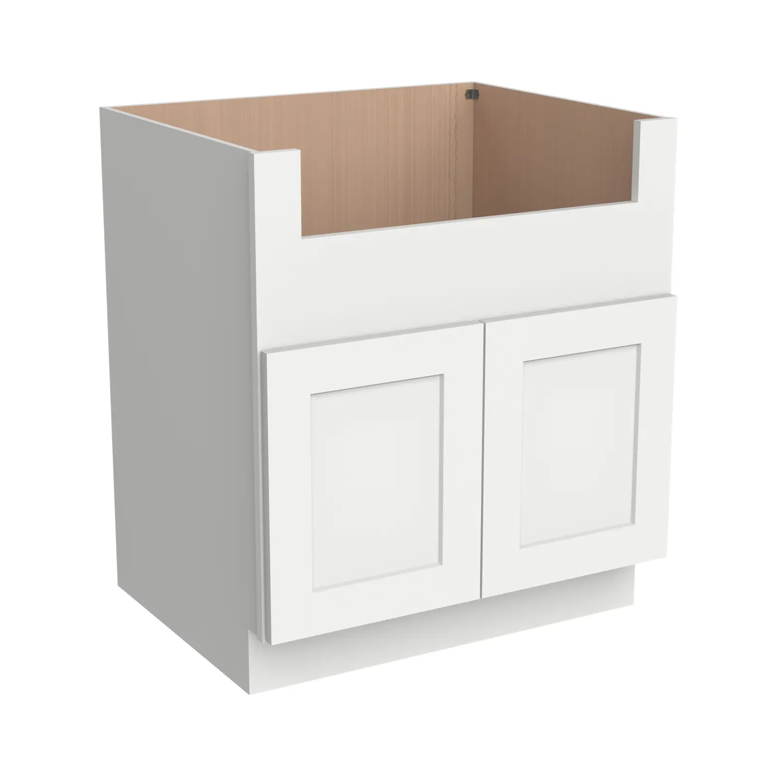 Shaker Style RTA Cabinet for Utilization in Kitchen and Laundry Space Accommodating Different Hues with 2 Doors