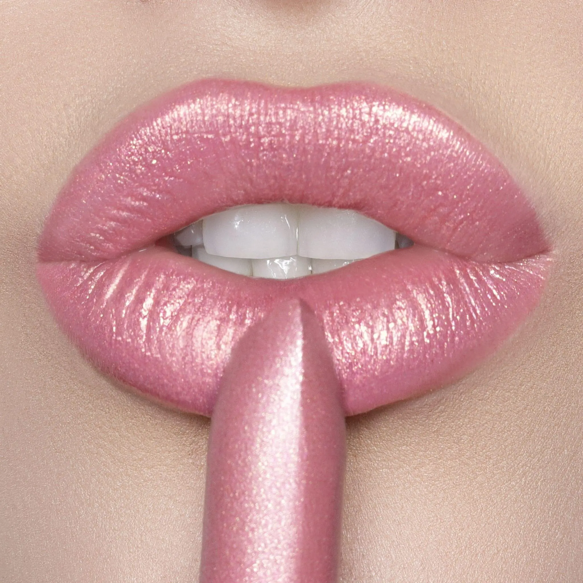 Go See Crème | A Sheer Pale Pink with Gold and Rose Shimmer Lipstick Go See Crème | A Sheer Pale Pink with Gold and Rose Shimmer Lipstick