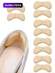 5 Pairs Anti-slip Soft Heel Cushion Walking, Heel Protector, Heel Cover Patches, Shoe Stickers, Shoe Accessories