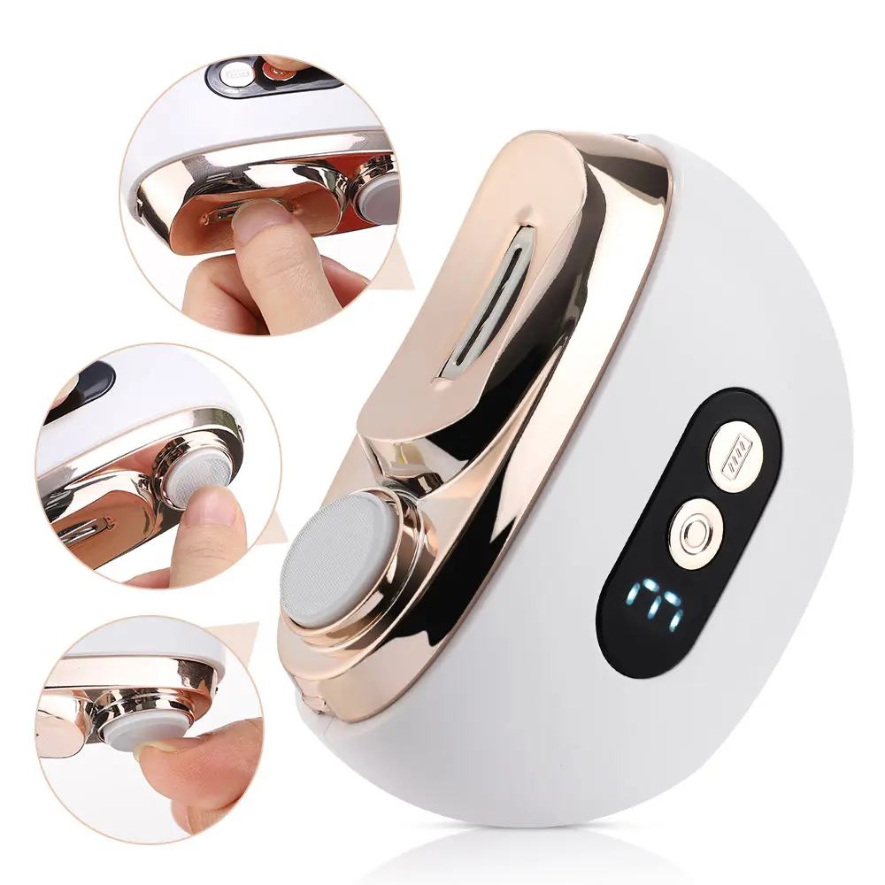 Portable Electric Nail Clipper & Polisher, Nail Care Tool, Nail Care Machine for Newborns, Teenagers, and Adults, Wireless Nail and Foot Care Tool with Polishing Tools, Nail Trimmer