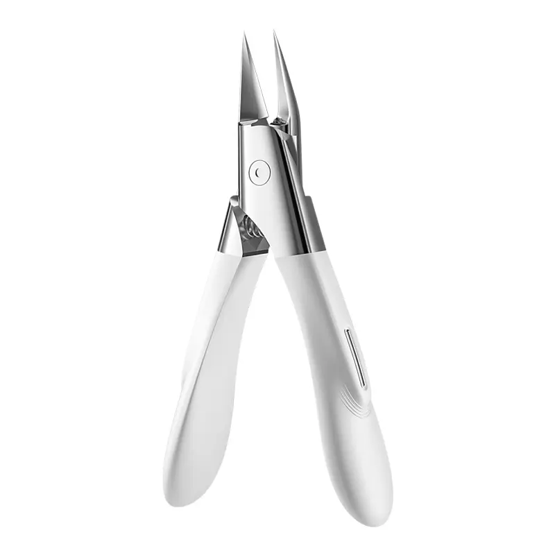 Professional Ingrown Toenail Clipper, a Carbon Steel Precision Tool with 30° Beveled Blade - Travel Size Manicure Nipper for Seniors and Thick Nails, Compact, Handle, Ingrown Nails, Rust Proof, Adults, Beveled Clippers Nail Tools