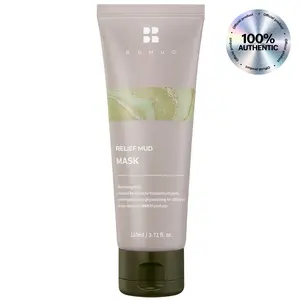 BRMUD Celeb's Choice Mask | Relief Mud Mask | Moisturizing Pore Cleanser Korean Mask w/ 91.8% Nature-Derived Ingredients | Gentle K Beauty Wash Off Body Mud Mask (3.72 fl oz)