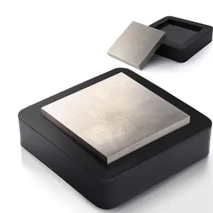 Rubber Block Shock Absorbing Pad, Square Iron Plate, Jewelry Making Press Workbench, Goldsmithing Tool, Craftsmanship Essential