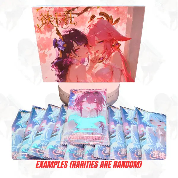 Desire Card Club When The Peach Ripens Anime Trading Card Booster Box – 11 Packs  Collectible Cards
