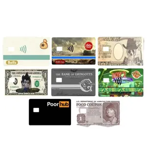 Funny Meme Credit Card Vinyl Decals Soft Vinyl Card Cover