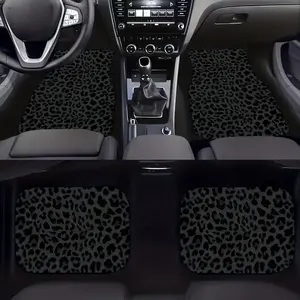 Car floor mats JN865755-4pcs polyester universal anti slip base easy to clean car interior accessories