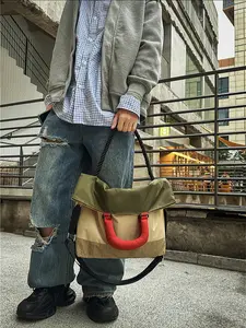 Trendy Large Capacity Rock Climbing Rope Handbag Unisex Sports Shoulder Bag Casual Crossbody Everyday Crossbody Bag, Stylish and Functional for All Occasions