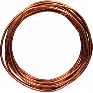 Marmon Home Improvement  15 ft. 6 Bare Solid Copper Grounding Wire Coil