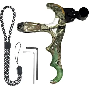 Bow Release for Compound Bow 360° Rotatable Thumb Release for Compound Bow Archery Trigger Release