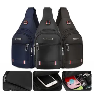 Small Sling Bag Crossbody Bags for Men Women, Chest Daypack Sling Backpack Cross Body Bag Fanny Pack for Hiking Traveling Outdoors