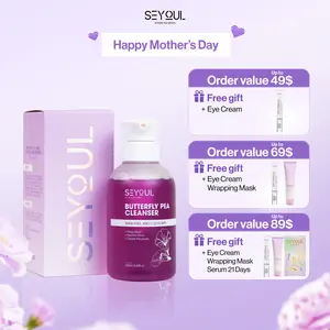 Seyoul Butterfly Pea Cleanser Acne-Fighting Face Wash for Oily & Acne-Prone Skin Shine-Free and Clean Skin 250ml