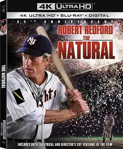 The Natural  [4K ULTRA HD BLU-RAY MOVIE] With Blu-Ray, 4K Mastering, 2 Pack