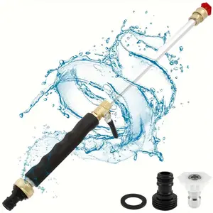 High Pressure Washer Wand, Pressure Washer Nozzle, Water Sprayer with Universal Connector, Multi-purpose Jet Sprayer for Car, Garden, Yard Cleaning and Agricultural Irrigation