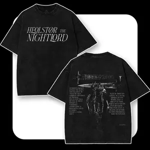 Dark Fantasy Heolstor The Nightlord Graphic Vintage Washed Tee Tank Hoodie Sweatshirt Menswear