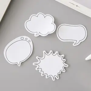 Japanese Minimalist Dialogue Sticky Notes, Creative Design Adds Fun, Perfect for Hand Account Decoration, Note-Taking, Practical and Durable, Adhesive Stickers