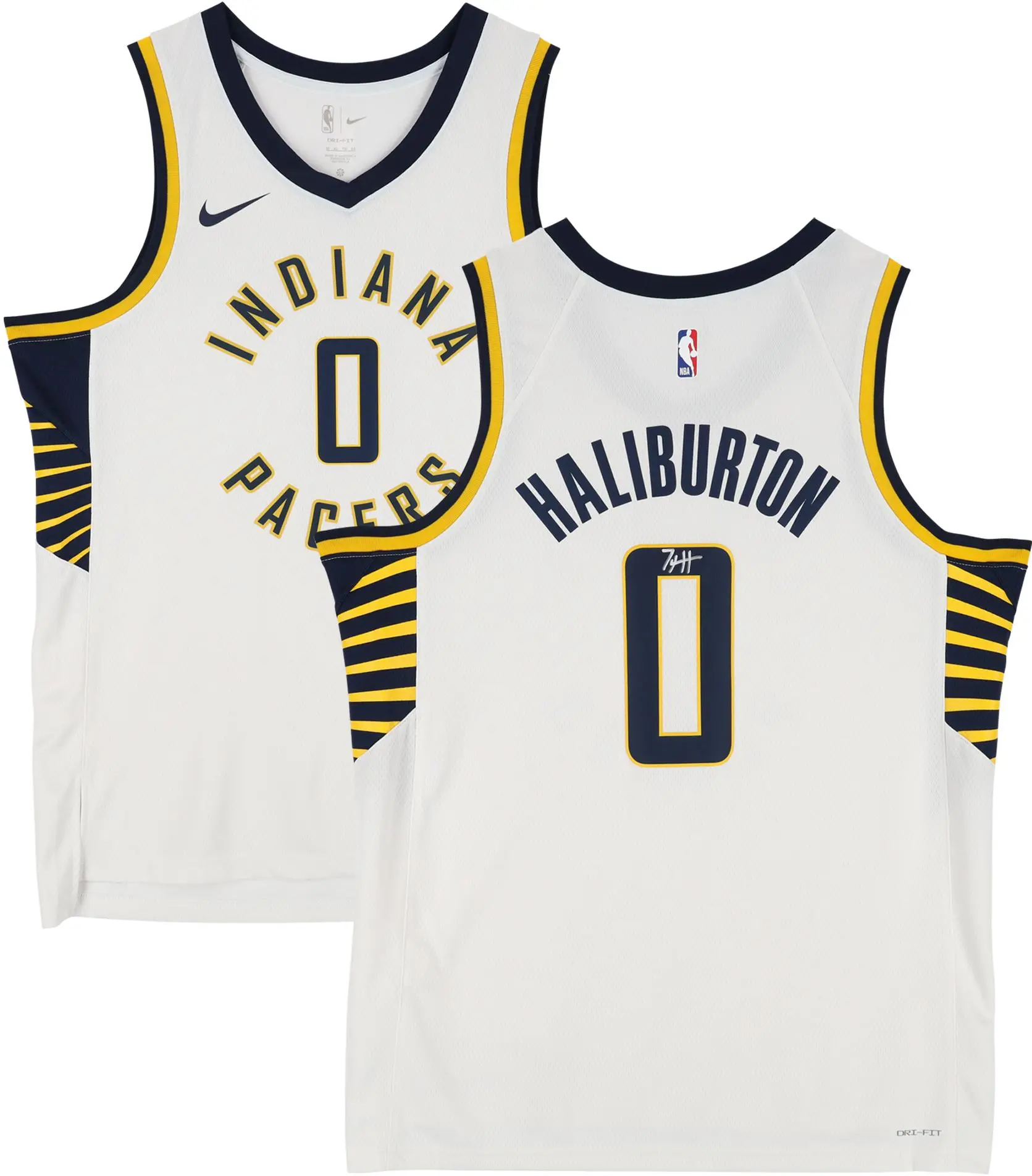 Tyrese Haliburton Indiana Pacers Autographed Nike White Association Swingman Jersey - Fanatics Authentic Certified