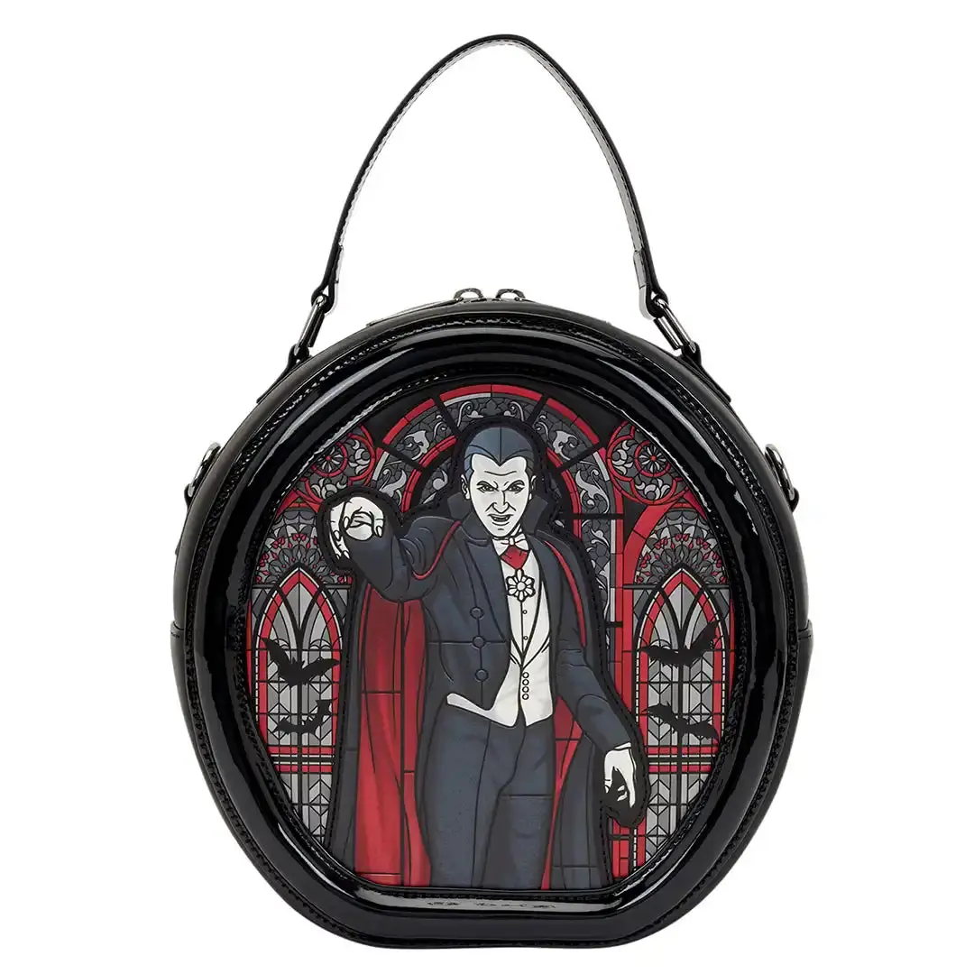Loungefly Universal Monsters Dracula & Frankenstein Crossbody Bag