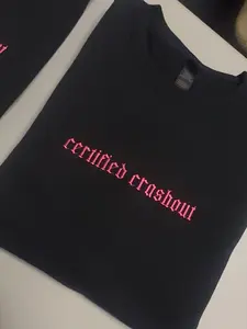 Certified Crashout Embroidered Crewneck