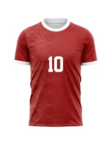 Men's quick-drying breathable round-neck football jersey | Sports stretch short-sleeved shirt | Suitable for daily training, competitions and casual outings | Sports Tops