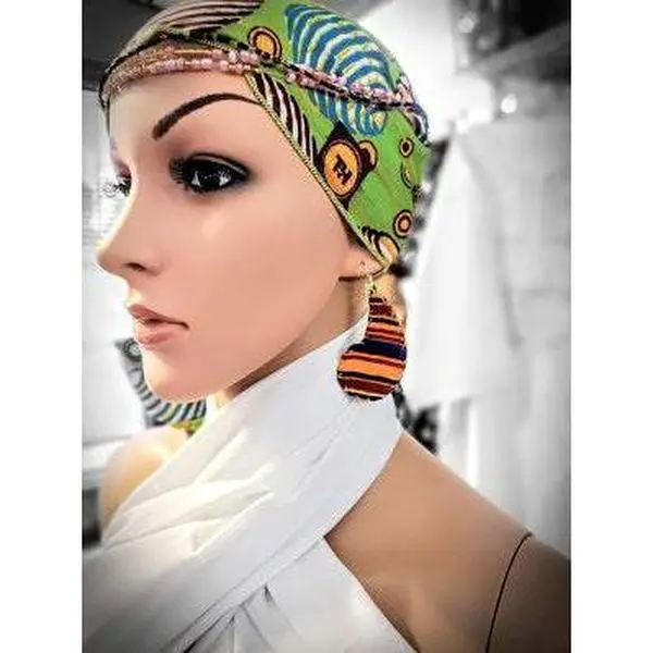 Elsie Kente African Print EArrings-DP3227ER5