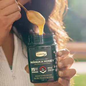 Comvita UMF 10+ Mānuka Honey Raw Monofloral New Zealand Daily Energy & Wellness MGO 263+ 8.8 oz Natural Non-GMO Sweet Flavor
