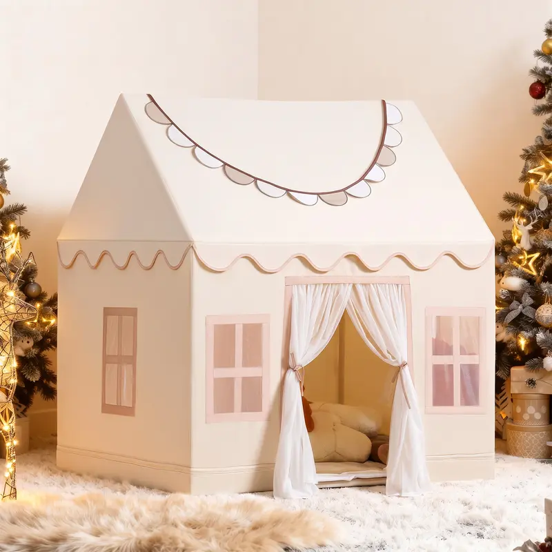 Play Tent for Kids Indoor - Kids Play House Indoor Toddlers Play Tent Large Toddler Toy House Birthday Gift for Boys & Girls Playroom Decor