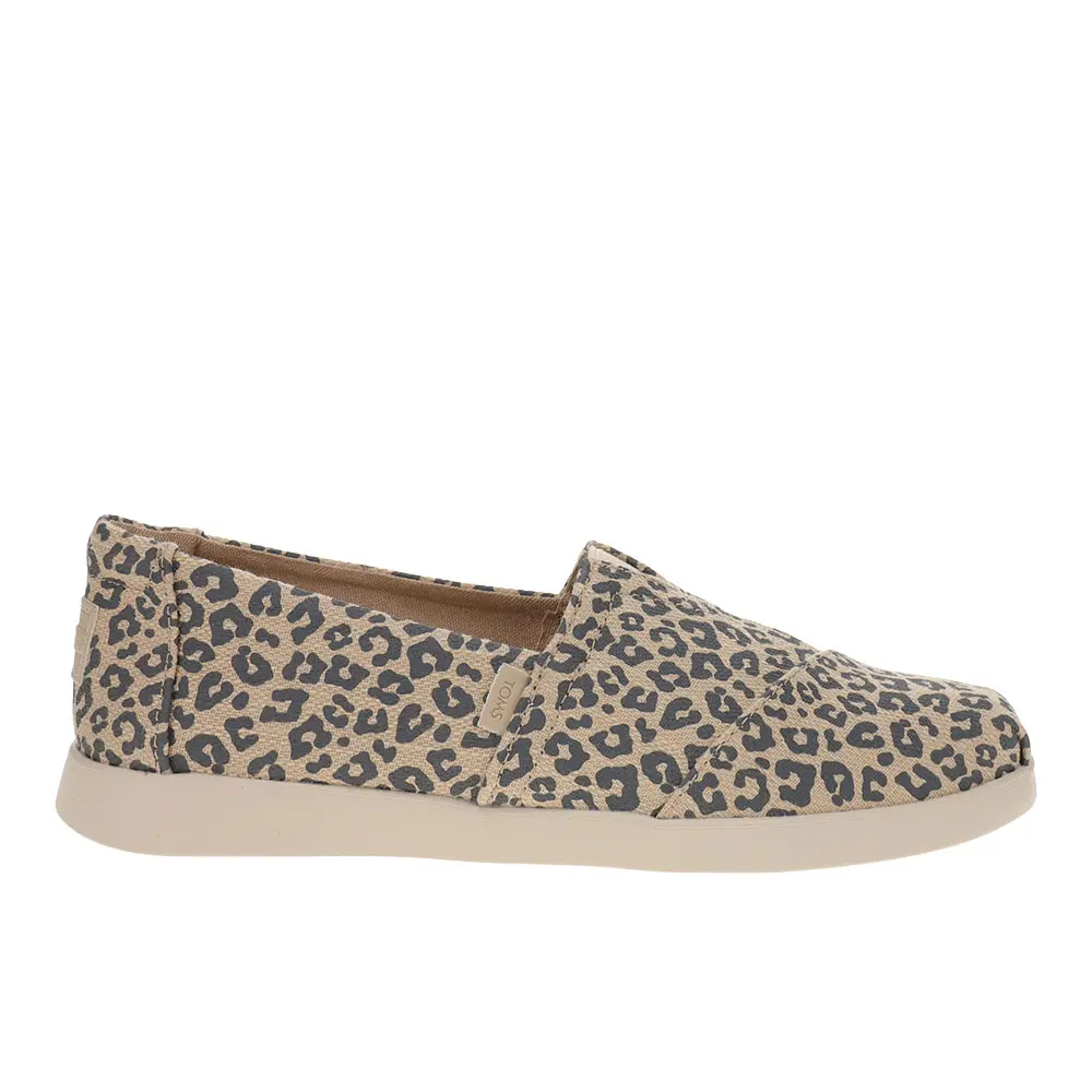 Toms Womens Alpargata Plus Slip On Flats Casual - Brown