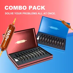 【Perseek Dual Vitality Combo】: High-Concentration NAD Cellular Renewal × High-Potency Ashwagandha Stress Relief, Synergistic Day-Night Cycle, Internal-External Formula