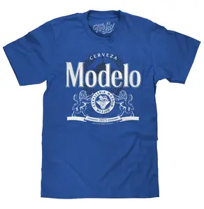 Cerveza Modelo Beer T-Shirt - Royal Blue