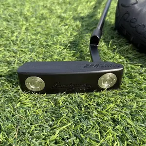 Cameron Special Select Jet Set Newport 2 Putter Exclusive Jet Set Series Featuring All Black Finish and Silver Tungsten Weights Engineered for Maximum Control