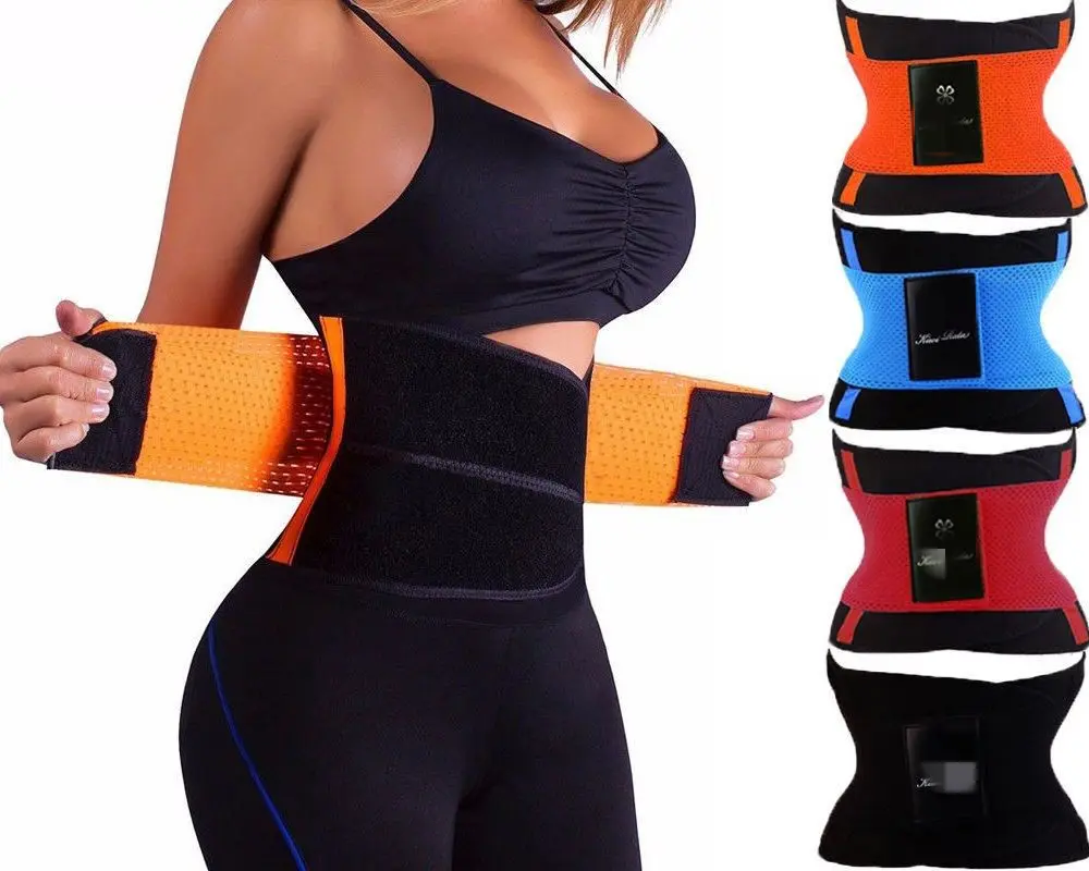 Women's Sports Slimming Waist Trainer Belt High-Quality Nylon & Spandex for Everyday Gym Training Sports & Yoga