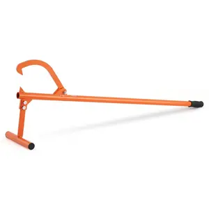 VEVOR Timberjack, 48 in, Heavy Duty Log Lifter with Metal Handle, Log Roller with Adjustable Cant Hook, Logging Tools Log Jack for Logs Ups to 15 Dia, Timber Jack for Rolling Cutting Lifting Logs