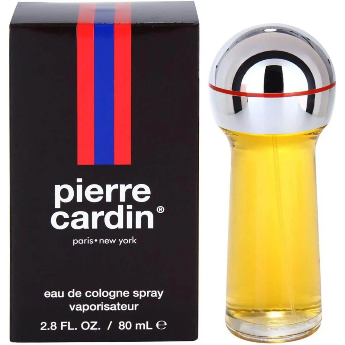 Pierre Cardin Men's Luxurious Citrus Lemon EDC Cologne - 2.8 oz, New in Box, with Amber, Lavender, Patchouli, Leather, Carnation, Tonka Bean, Basil, Geranium, Sandalwood Notes
