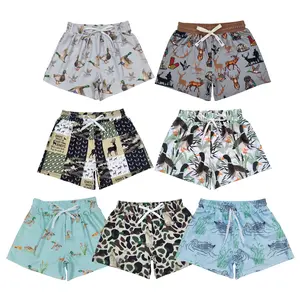 F Summer Boy Camo Mallard Duck Swimming Trunks – Breathable & Cool