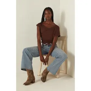 Your Favorite Women's Allie Off-The-Shoulder Cinched Top