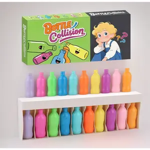 Color Matching & Sorting Game - Montessori Toy for Toddlers 3+. Fun Family Activity with Bottles & Lids to Learn Colors, Develop Fine Motor Skills & Cognitive Thinking