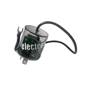 2 Pin Hyper Flash Flasher, Fix Turn Signal & Hazard Warn 12V LED Relay with Ground Wire