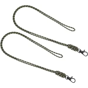 Badges Lanyard Holder with Lobster Clasp,  Strap  Cord Metal Hook Strap for  Whistle ID Card Holder