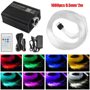 All-in-One Starlight Headliner Kit – Bluetooth APP, Music Mode & Remote Control | No Lost Remote Worries | 16W RGBW with Meteor Function