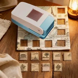 Stamp Printing Machine Stamp DIY Precision Print Portable Small Zero Barrier Craft Stamping Tool Essential Handmade Journal Supplies