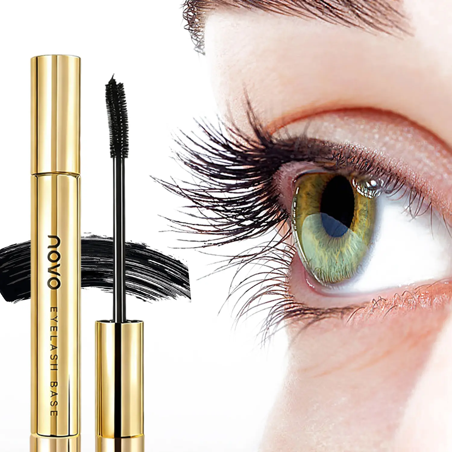 Lash Primer Mascara Base Coat for Lengthening, Volumizing & Curling Eyelashes - Waterproof, Long-Lasting & Smudge-Resistant Cosmetic