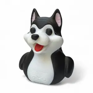 Husky Duck – 3D-Printed Duck Inspired by the Loyal & Energetic Sled Dog Breed