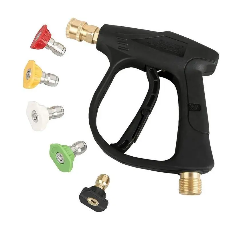 【PLEASE NOTE the SIZE】High Pressure Fan Shaped Car Washing Tool, High-Pressure Car Washer Nozzle, Multifunctional Car Washing & Maintenance Tool for Car Washing & Cleaning, Car Accessories