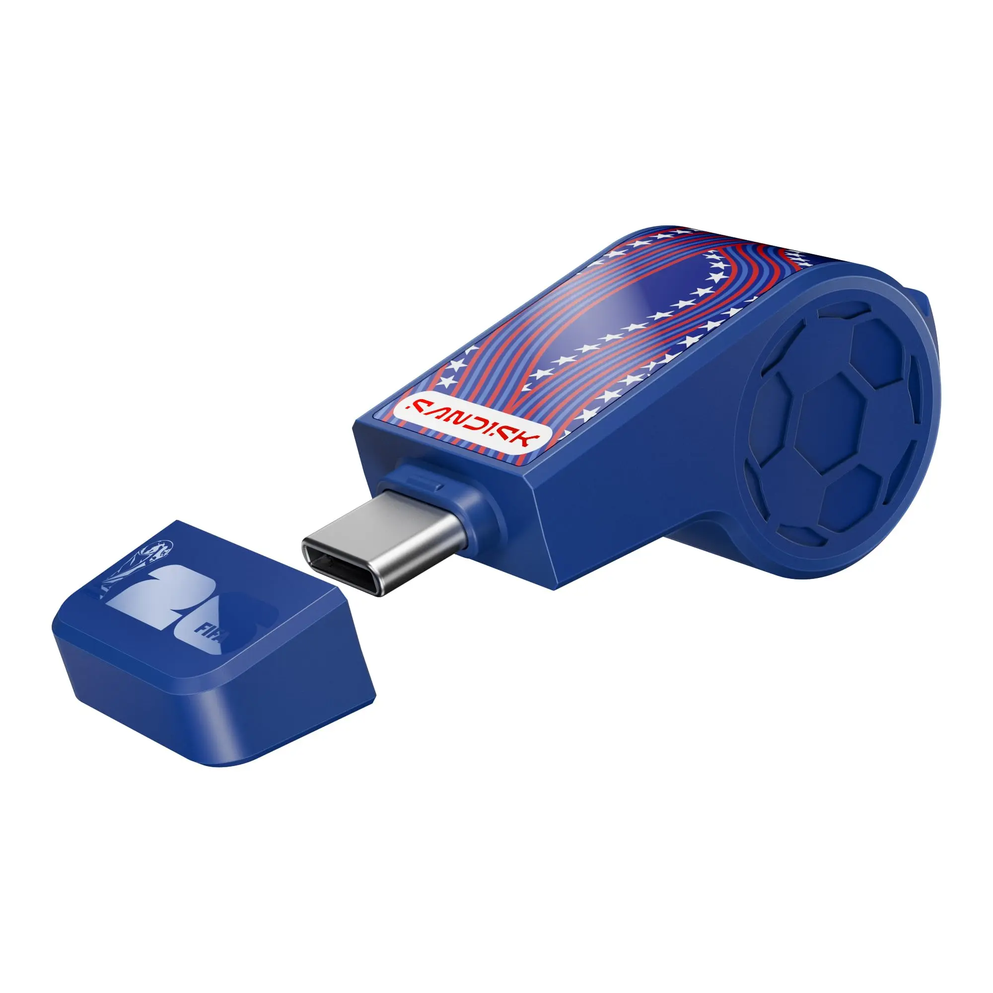 Sandisk 128GB USB-C Flash Drive: Fwc 2026 USA Edition SDCZIA128GG46B